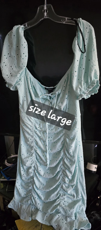 Forever 21 Light Blue Dress - Size Large