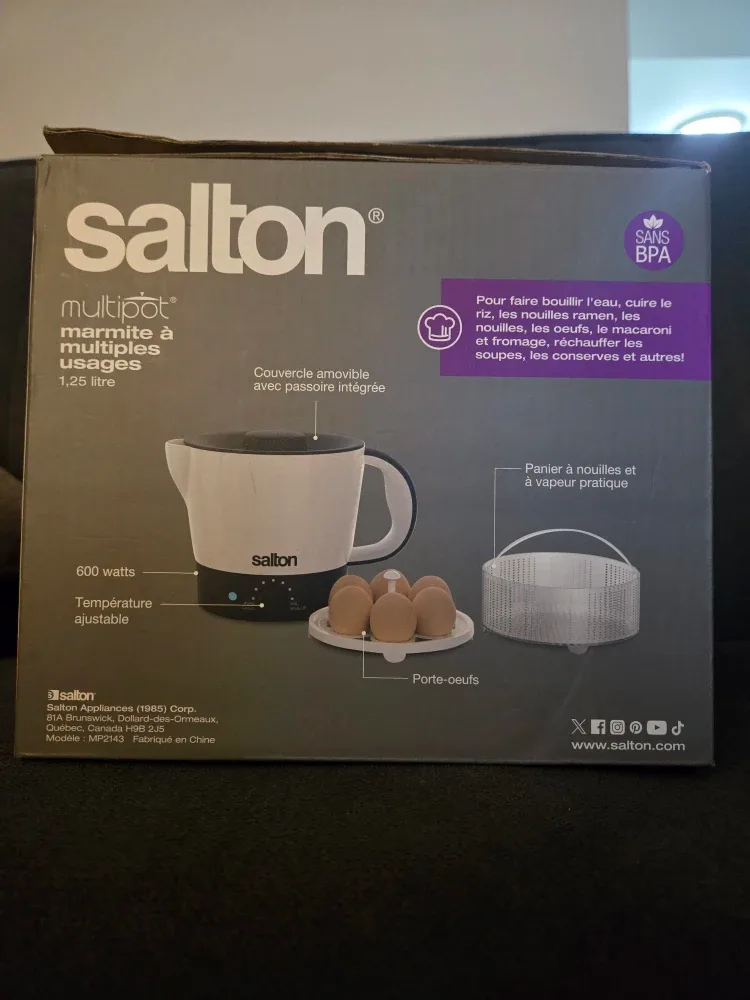 Salton Multipots - 1.25 Litre image indicator(2)
