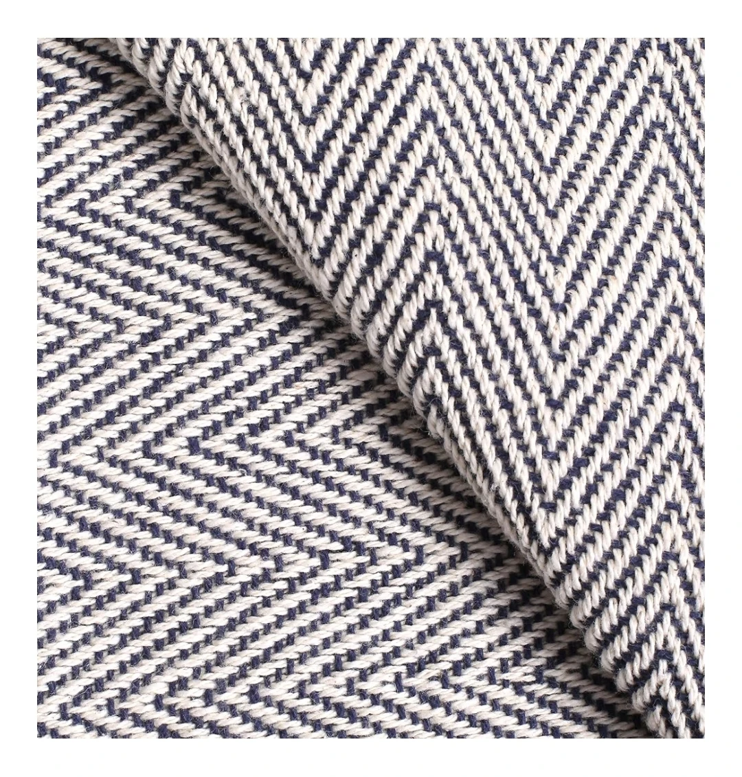 Glamburg Herringbone Weave Cotton Thermal Blanket Twin - photo 2