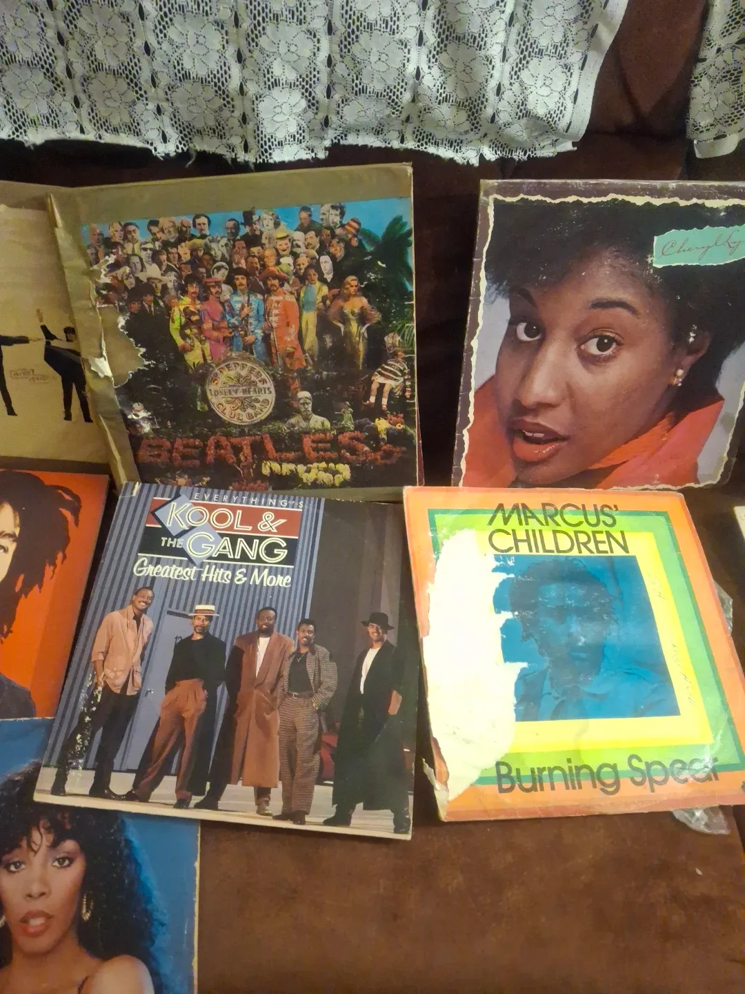 Vintage Vinyl Records - Beatles, Bob Marley, Donna Summer image indicator(3)