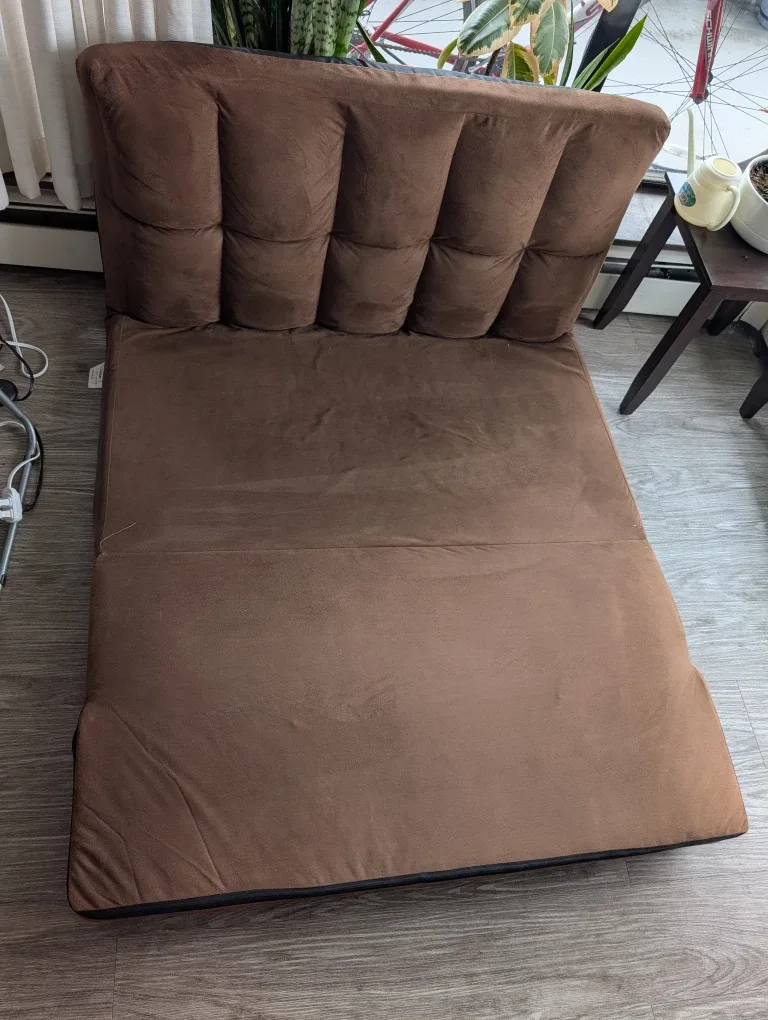 Brown Floor Lounge Sofa Bed image indicator(2)
