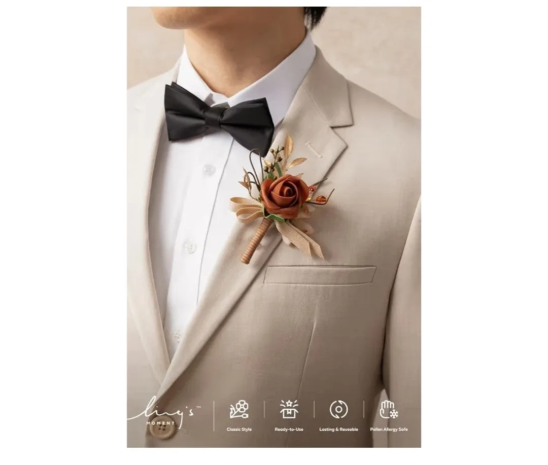 Lings Moment Boutonniere - Set of 6 image indicator(3)