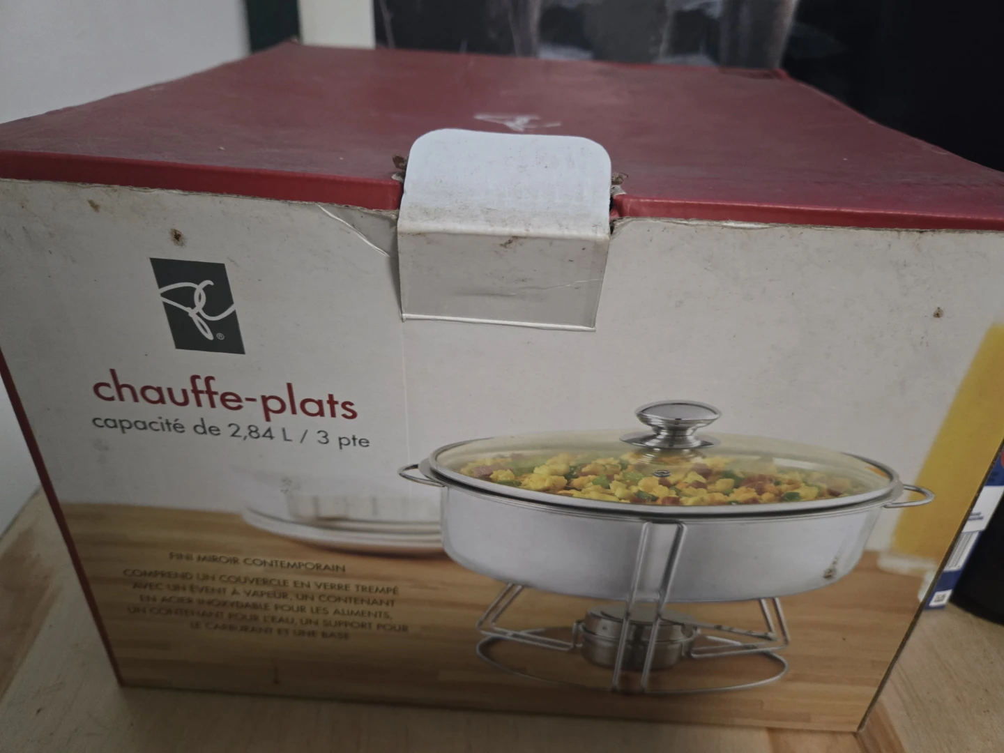 Chauffe-plats, 2.84 L Capacity