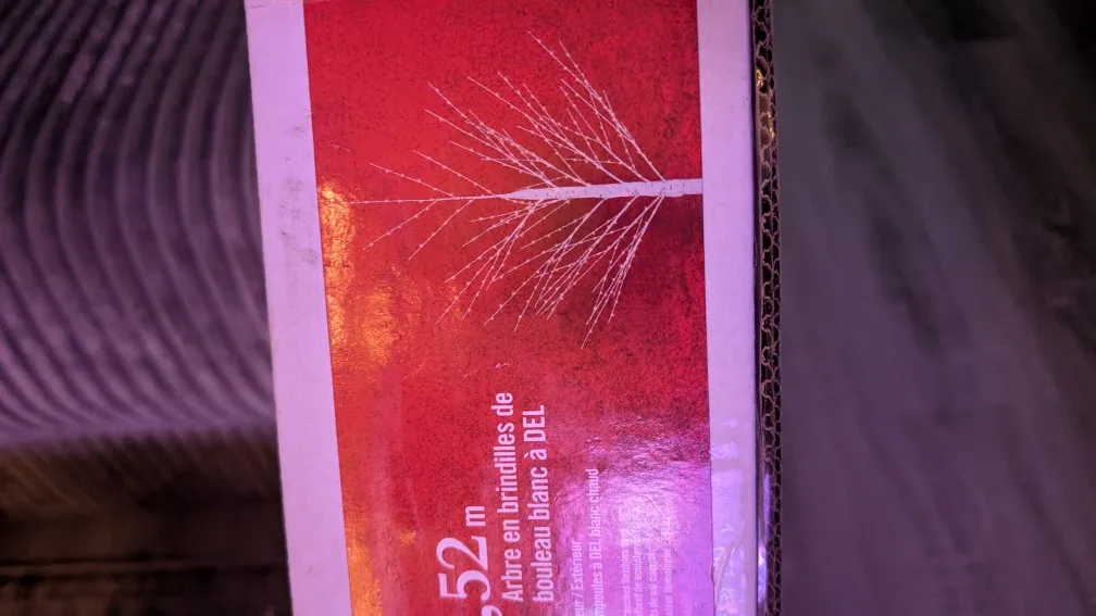 Home Accents Holiday 5 ft LED White Birch Twig Tree image indicator(2)