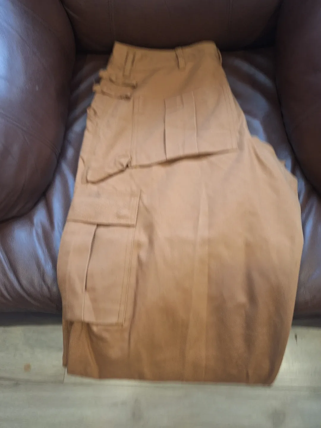 Pam's Toughwear Brown Cargo Pants image indicator(2)