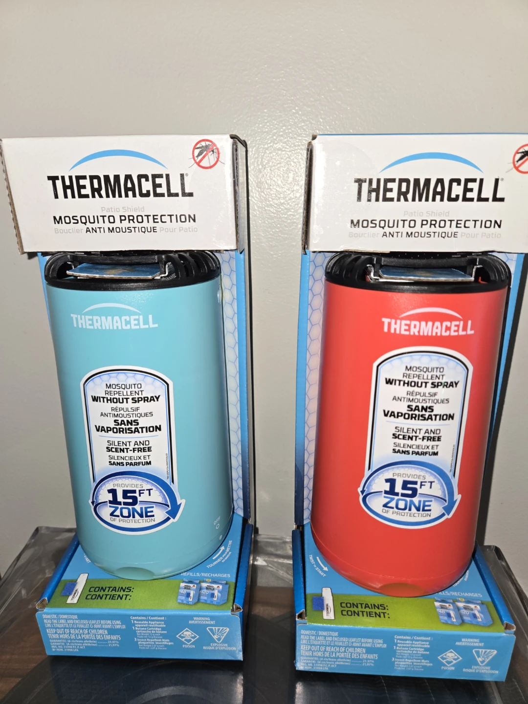 Thermacell Mosquito Repellent - Blue & Red