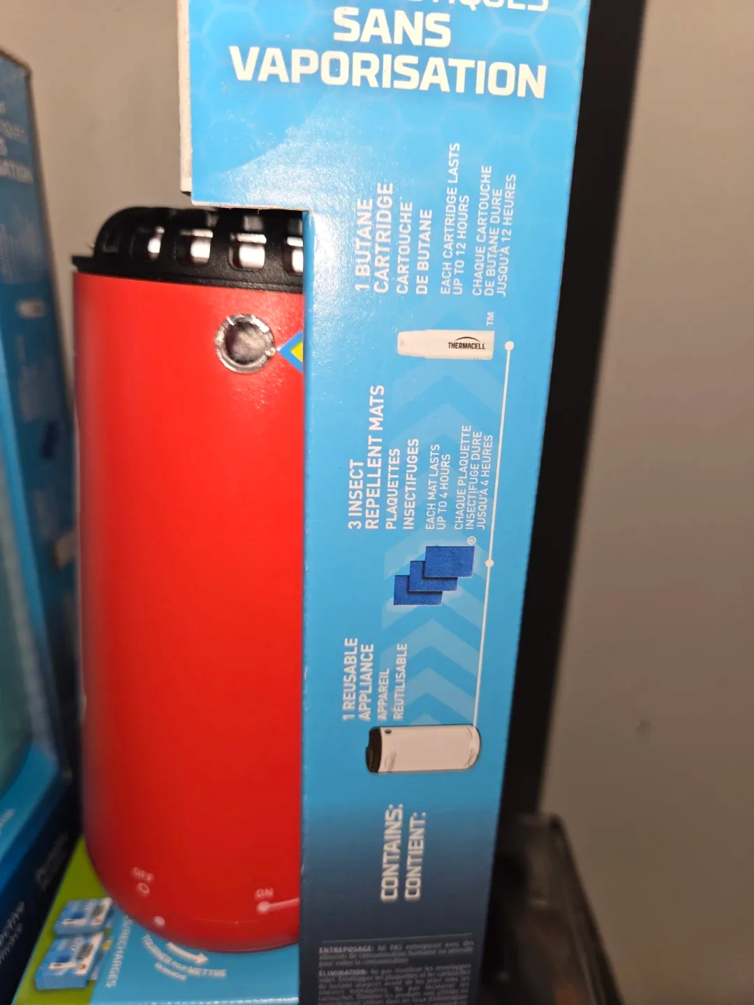 Thermacell Mosquito Repellent - Blue & Red image indicator(2)