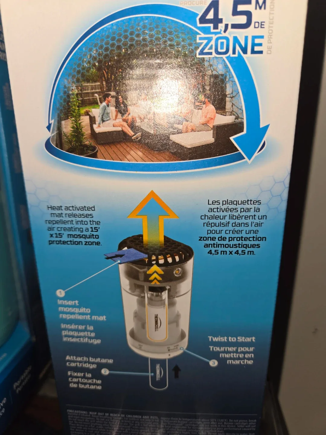 Thermacell Mosquito Repellent - Blue & Red image indicator(3)