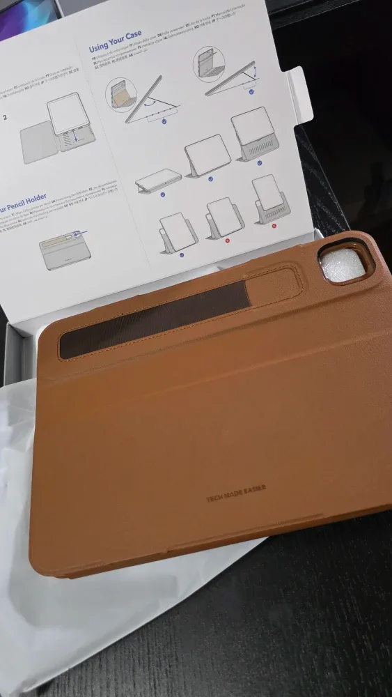 New ESR iPad Pro 11 inch Case (M4 2024) Brown image indicator(2)