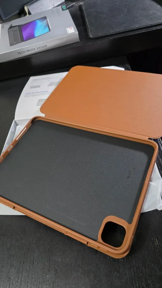 New ESR iPad Pro 11 inch Case (M4 2024) Brown image indicator(3)