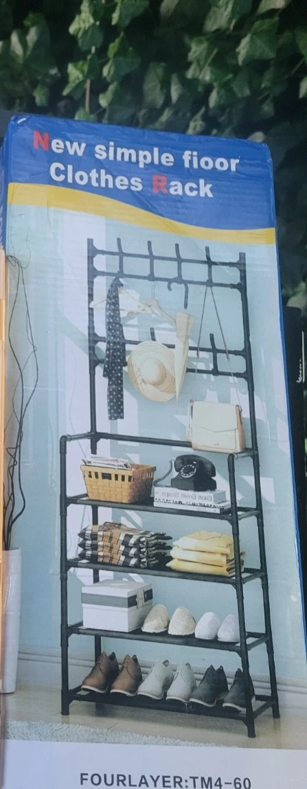 Clothing Hanger. Shoe Storage. Dish Rack. - photo 2