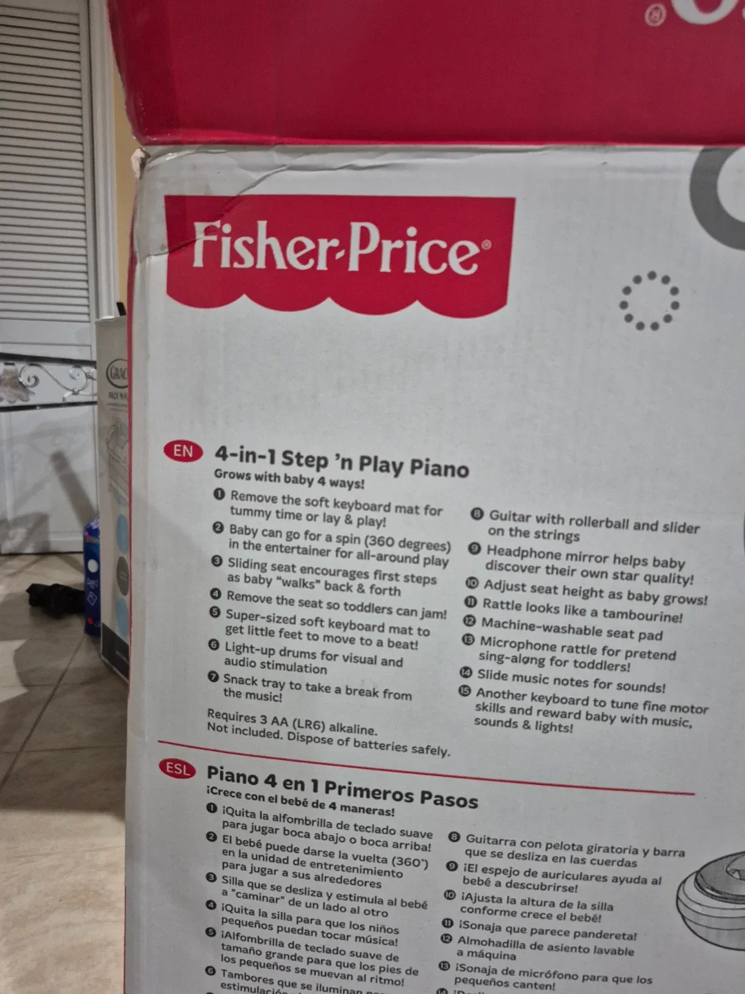 Fisher-Price 4-in-1 Step 'n Play Piano image indicator(4)