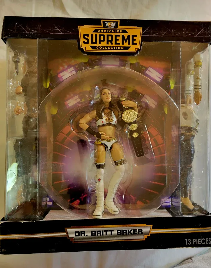 AEW All Elite Wrestling Britt Baker toy action figure BNIB
