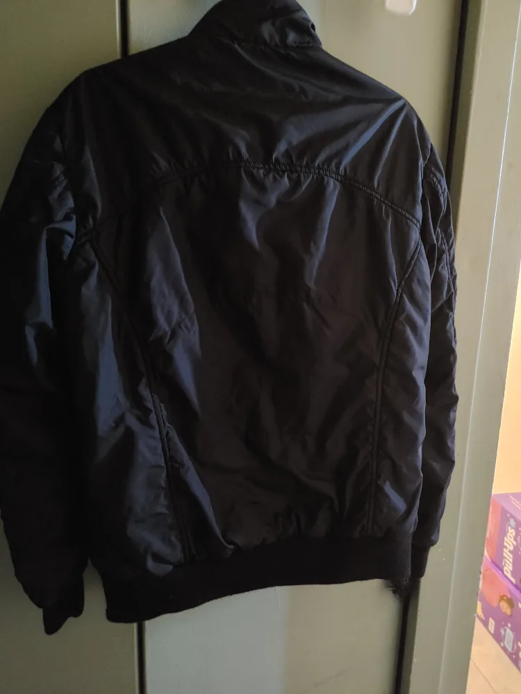 Mens Black BomberJacket image indicator(2)