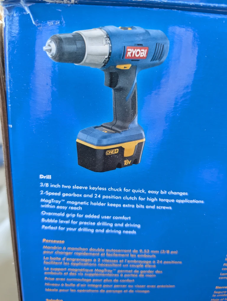 Ryobi 4 piece combo kit - photo 5