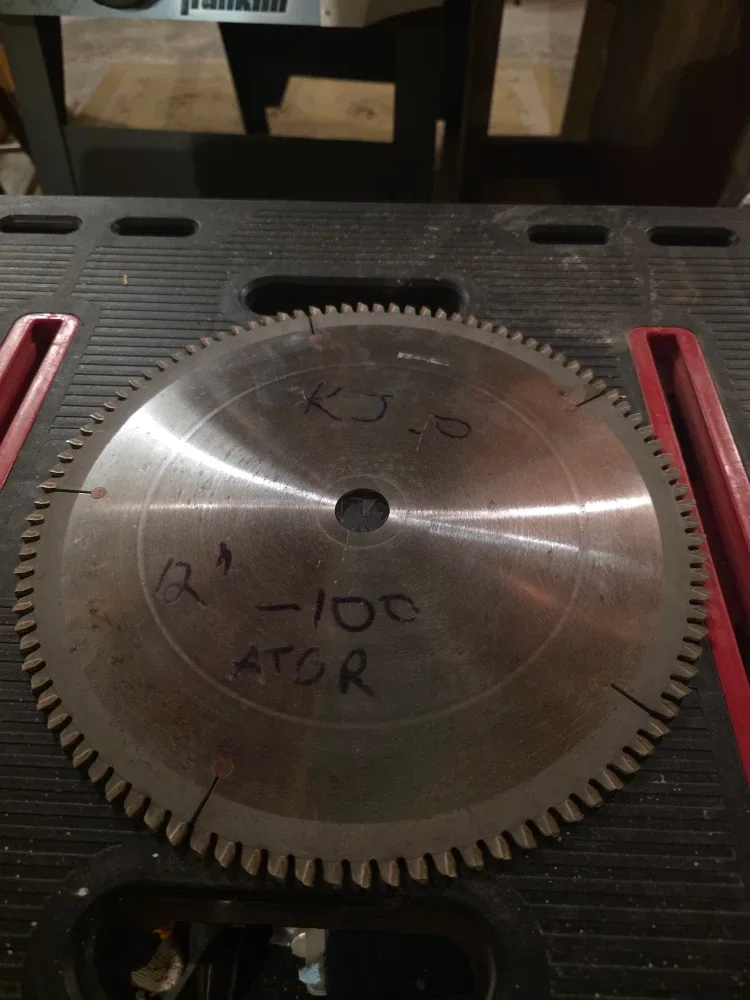 ES Tool 12" Carbide Tipped Industrial Saw Blade image indicator(3)