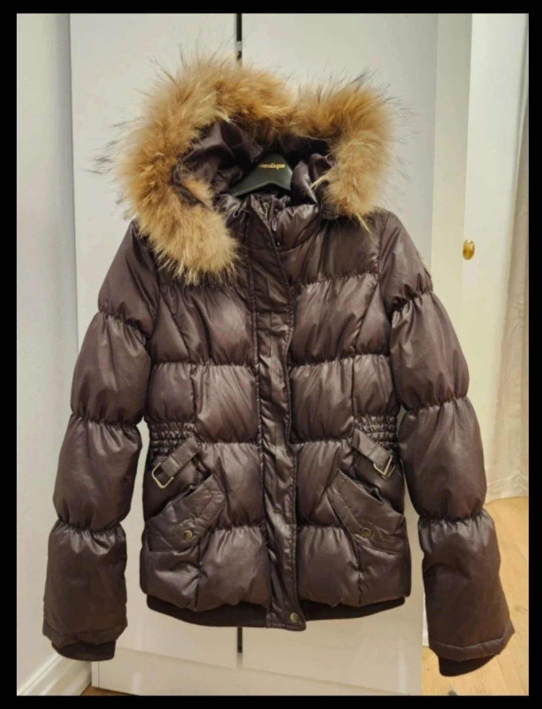 Brown duck Down Parka padding(small)