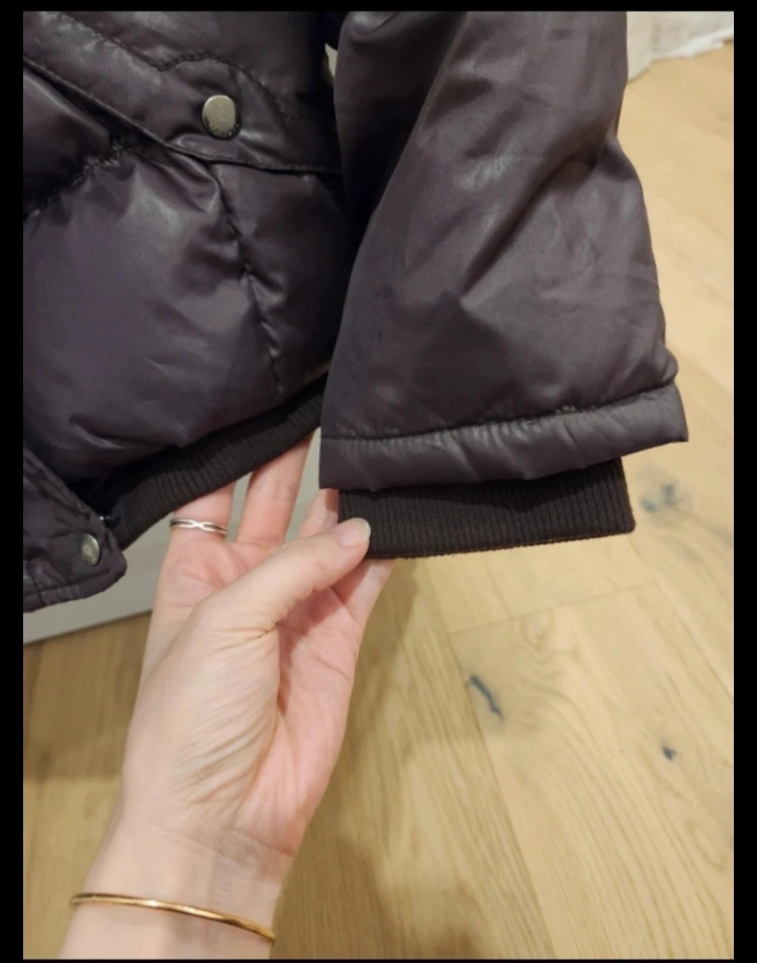 Brown duck Down Parka padding(small) - photo 2