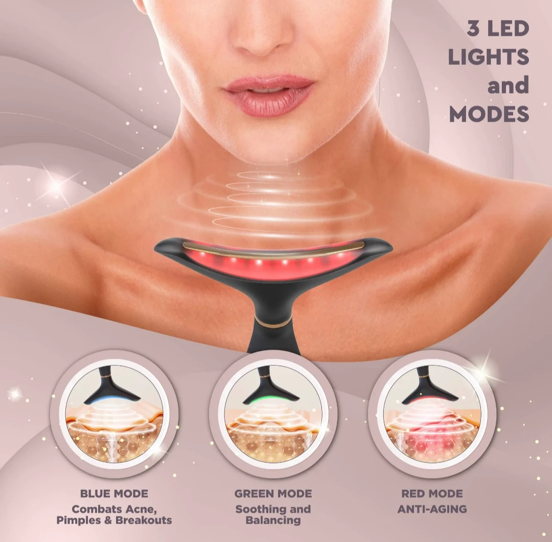 GLO24K LED Beauty Therapy Device for Face & Neck - photo 2