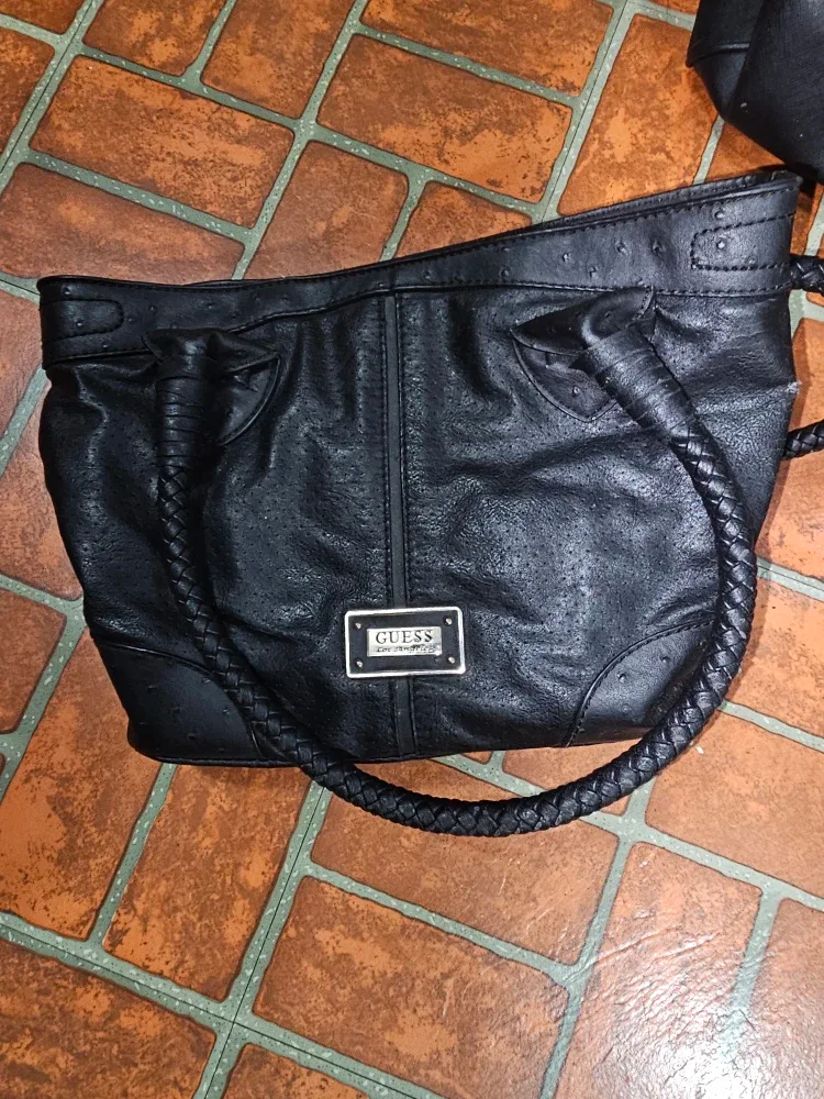 Guess Black Leather Purse & Wallet