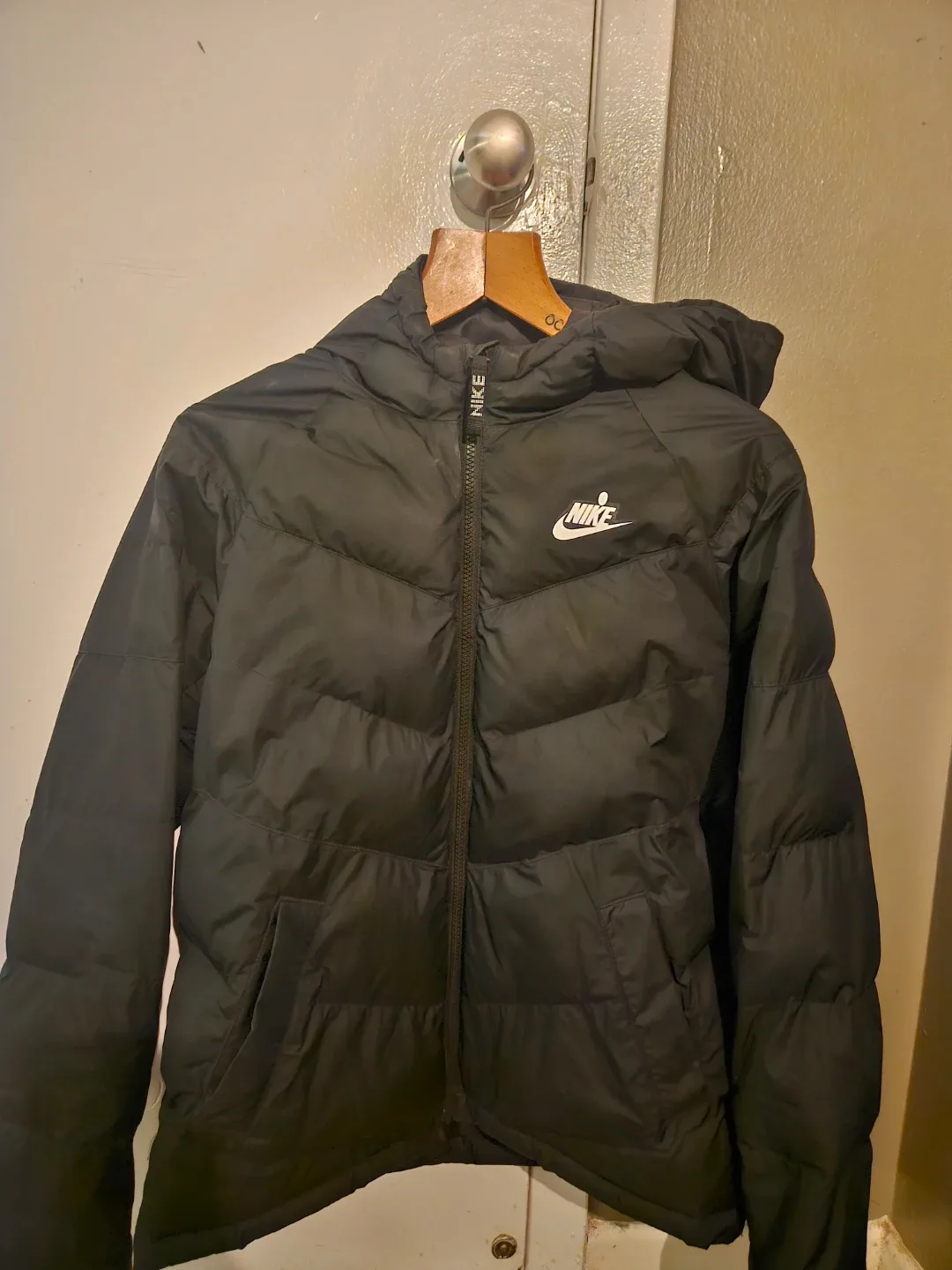 Nike Black Puffer Jacket - Size XL