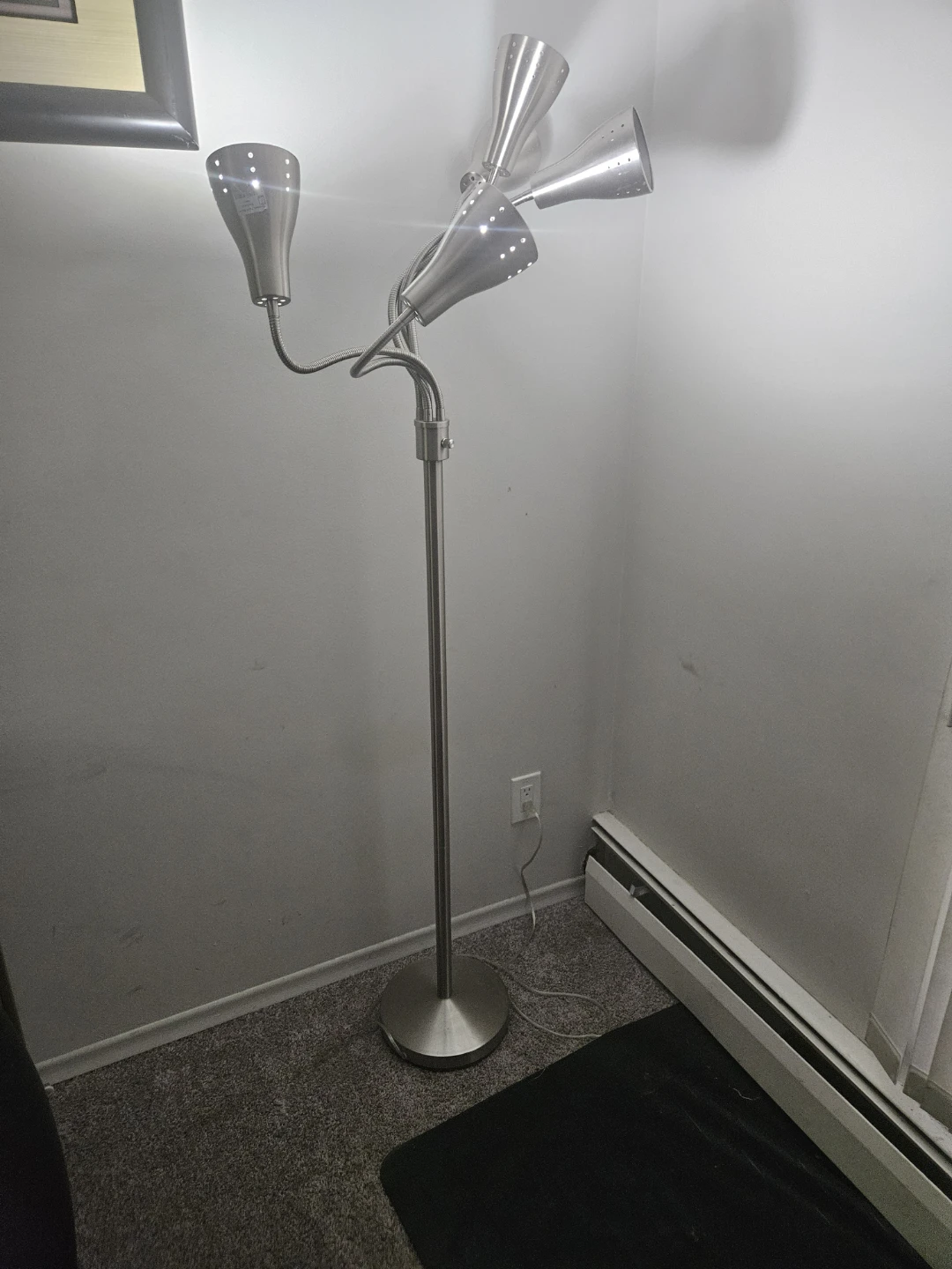 Silver Floor Lamp - photo 2