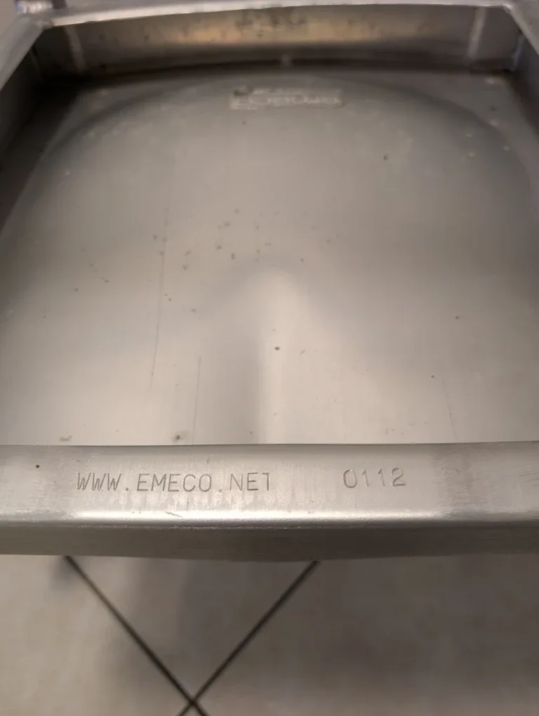 Emeco 1006 Navy Arm Chair - Brushed Aluminum image indicator(7)