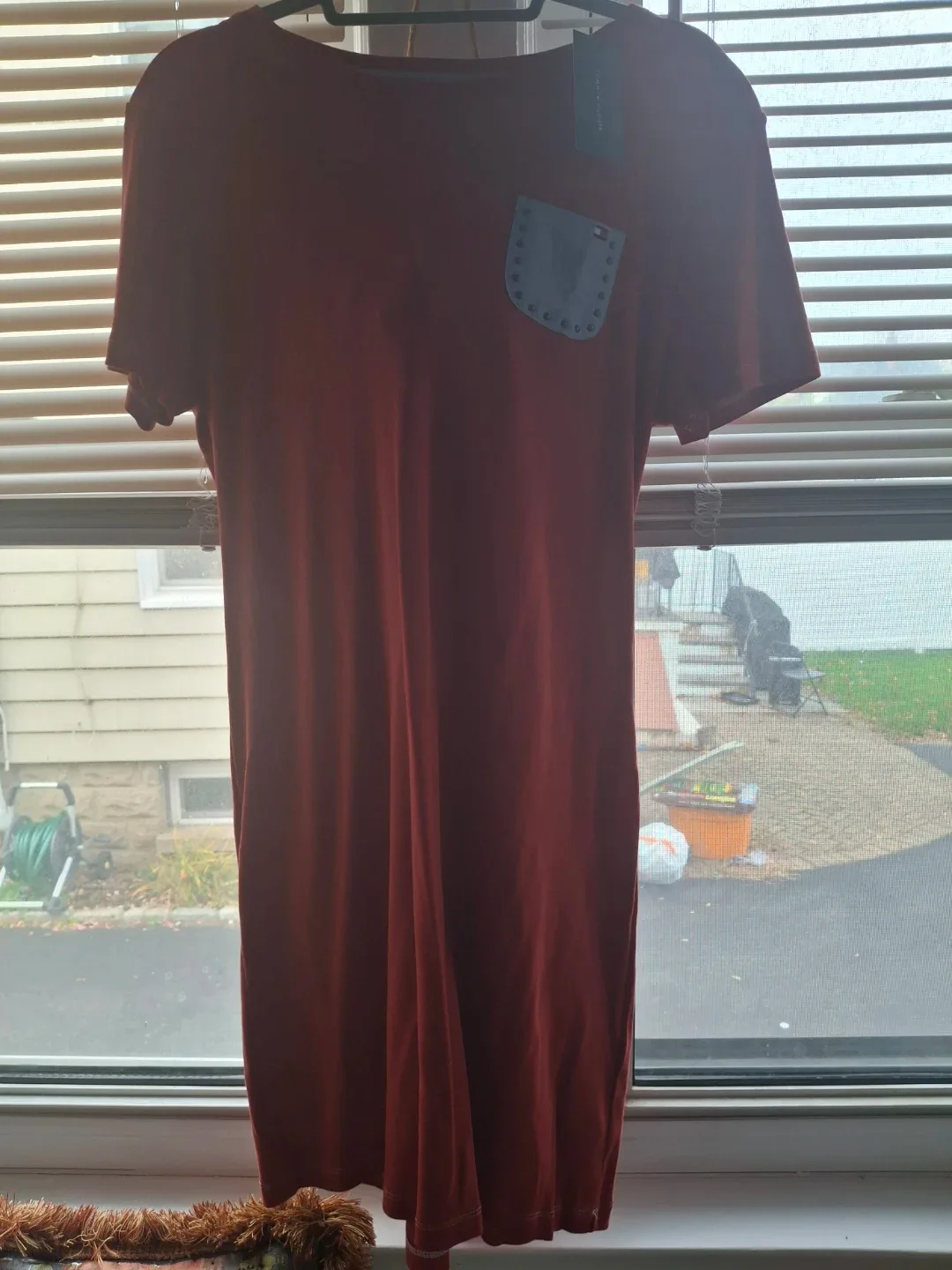 Tommy Hilfiger Red T-Shirt Dress image indicator(2)