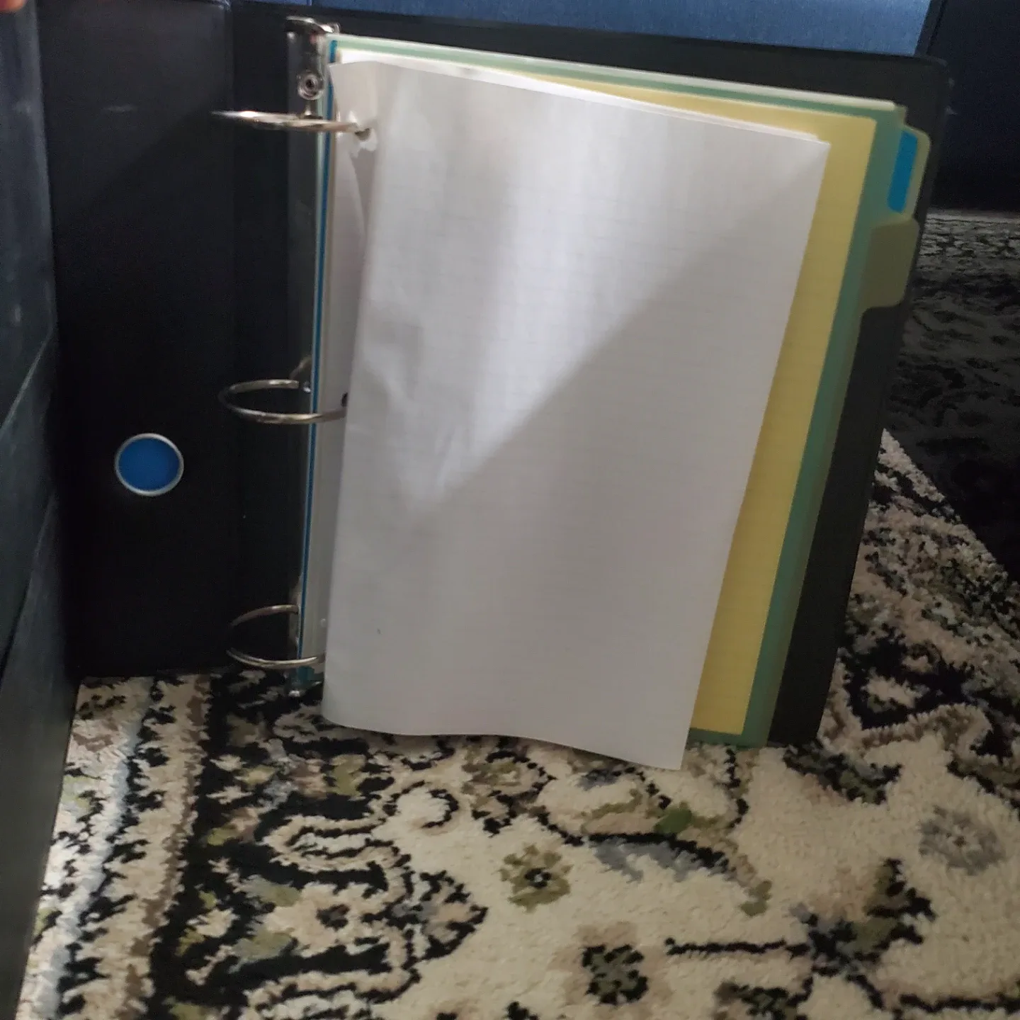 Black Binder with Paper + Duotang image indicator(2)