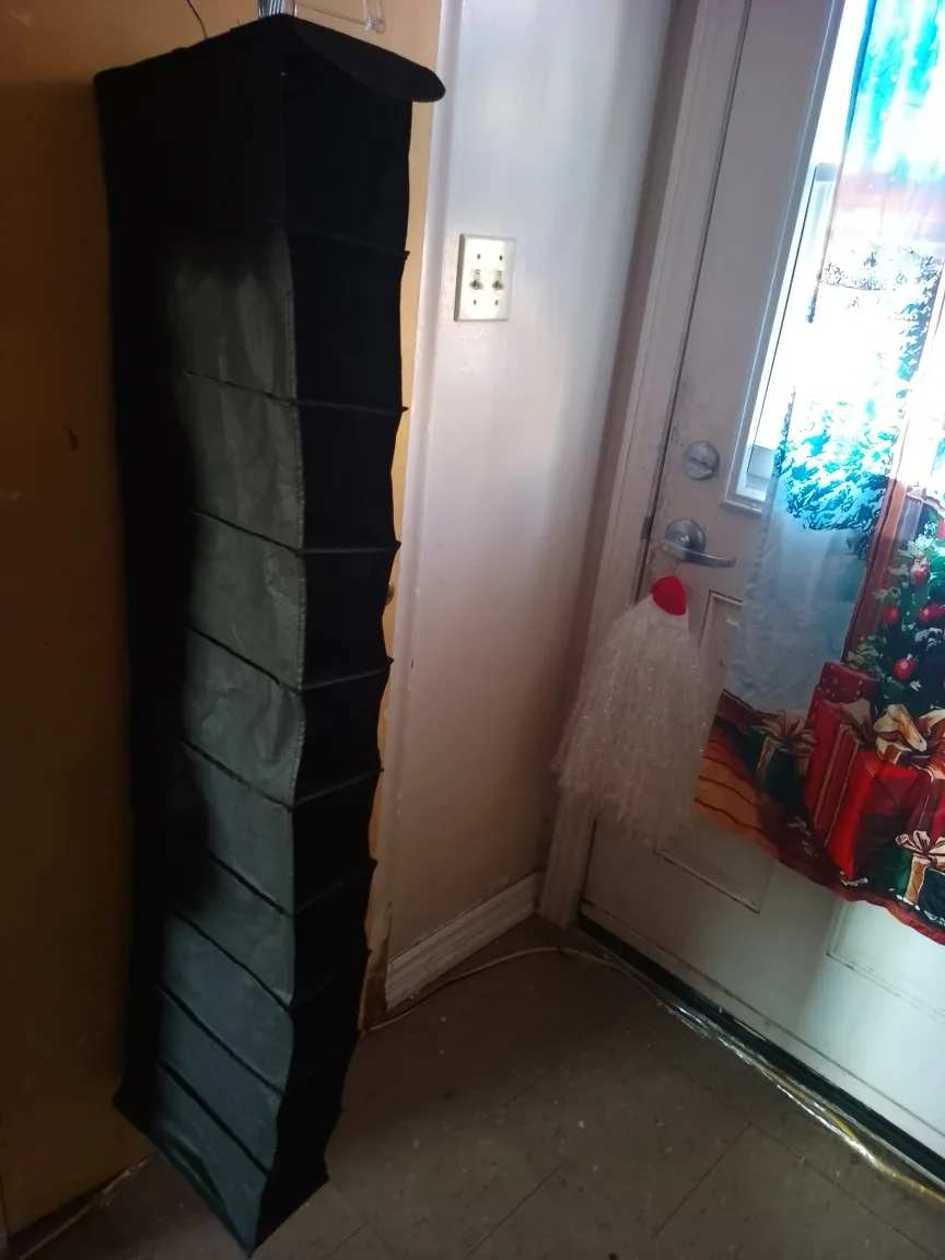 Hanging Closet Organizer - Black