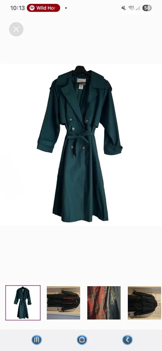 Sequence Trench Coat - Size 12 image indicator(6)