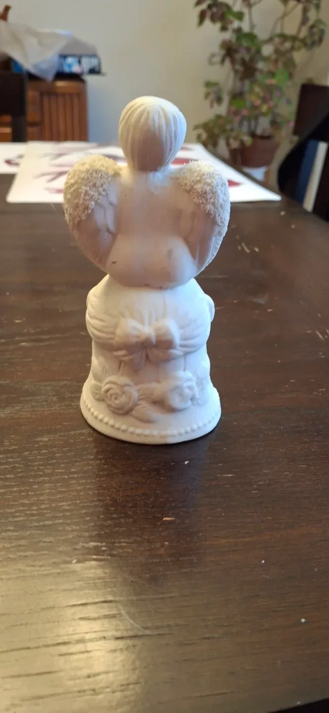 🥕Angel Bell Figurine, 6.5" tall image indicator(3)