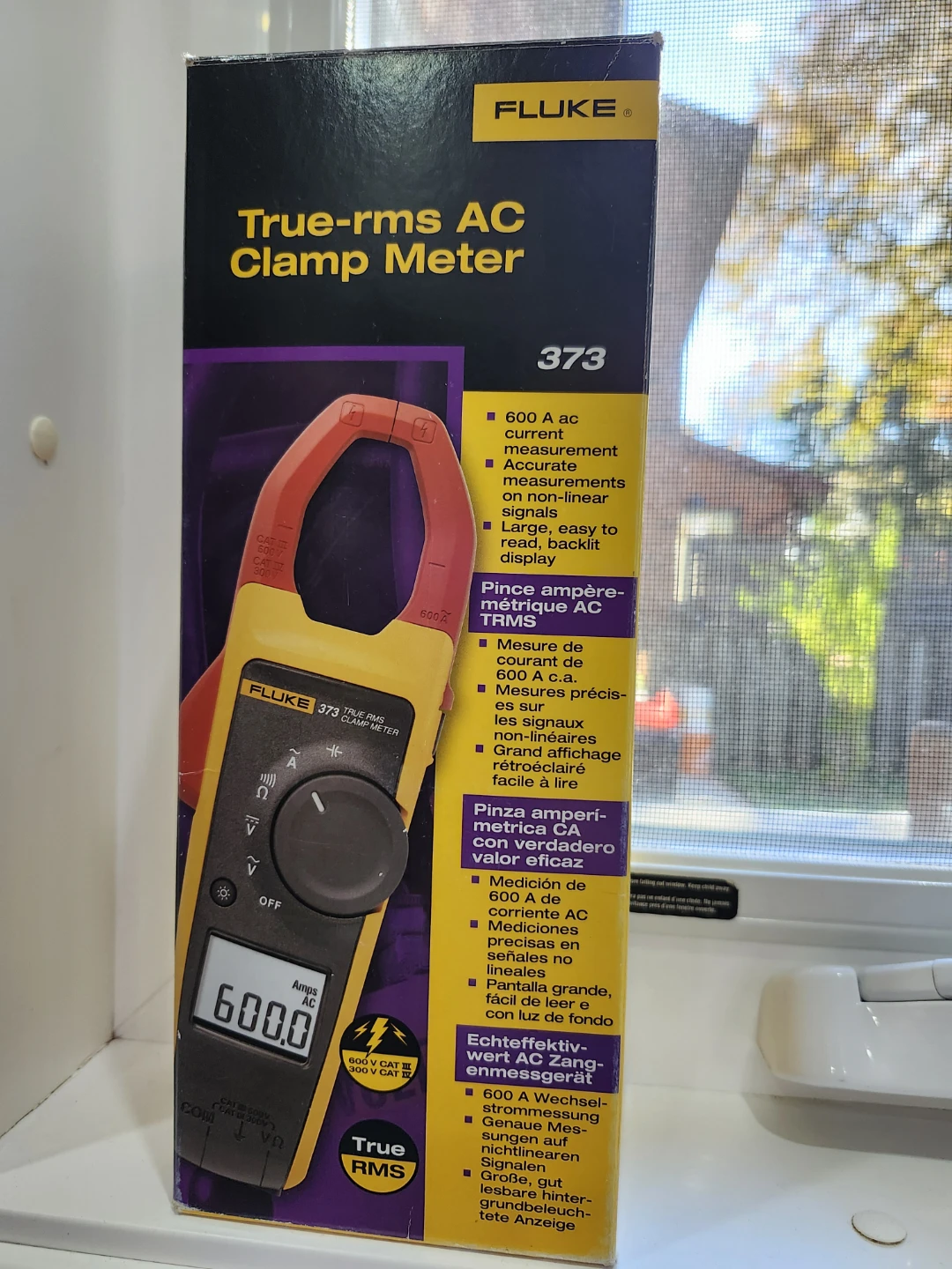 Fluke 373 True-rms AC Clamp Meter