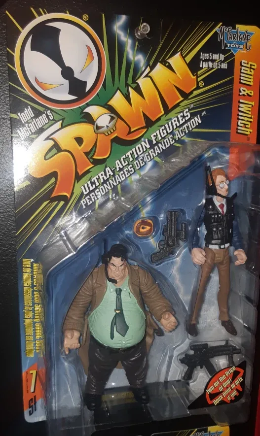 Todd McFarlane's Spawn Sam & Twitch Action Figures