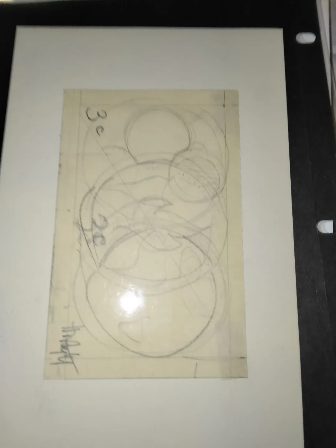 Original Artist's Sketches for 1952 Human Rights UN Issue image indicator(2)