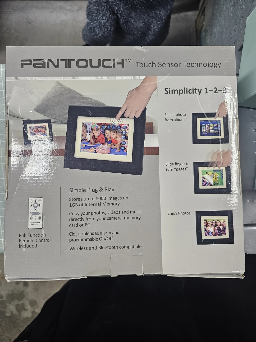 Pantouch 7" LCD Digital Photo Frame - New in Box! - photo 2