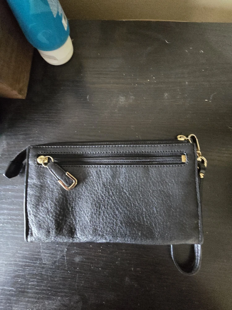 Coach Black Leather Wristlet - photo 4