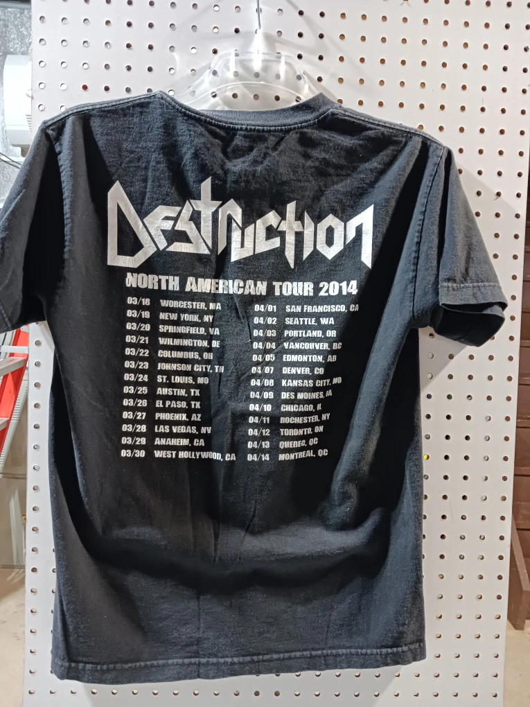 Destruction North American Tour 2014 T-Shirt - photo 2