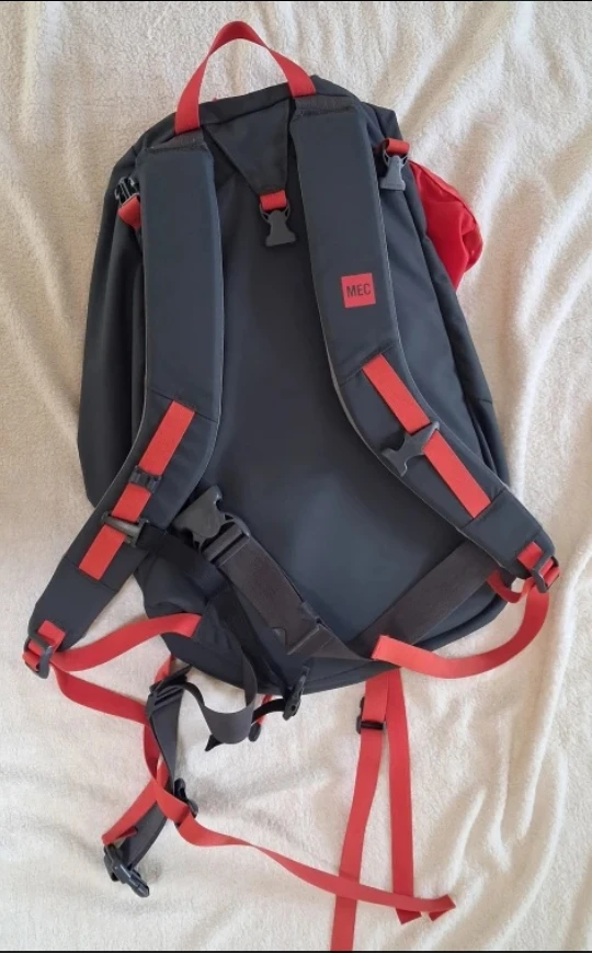 MEC Backpack - Black and Red - photo 2