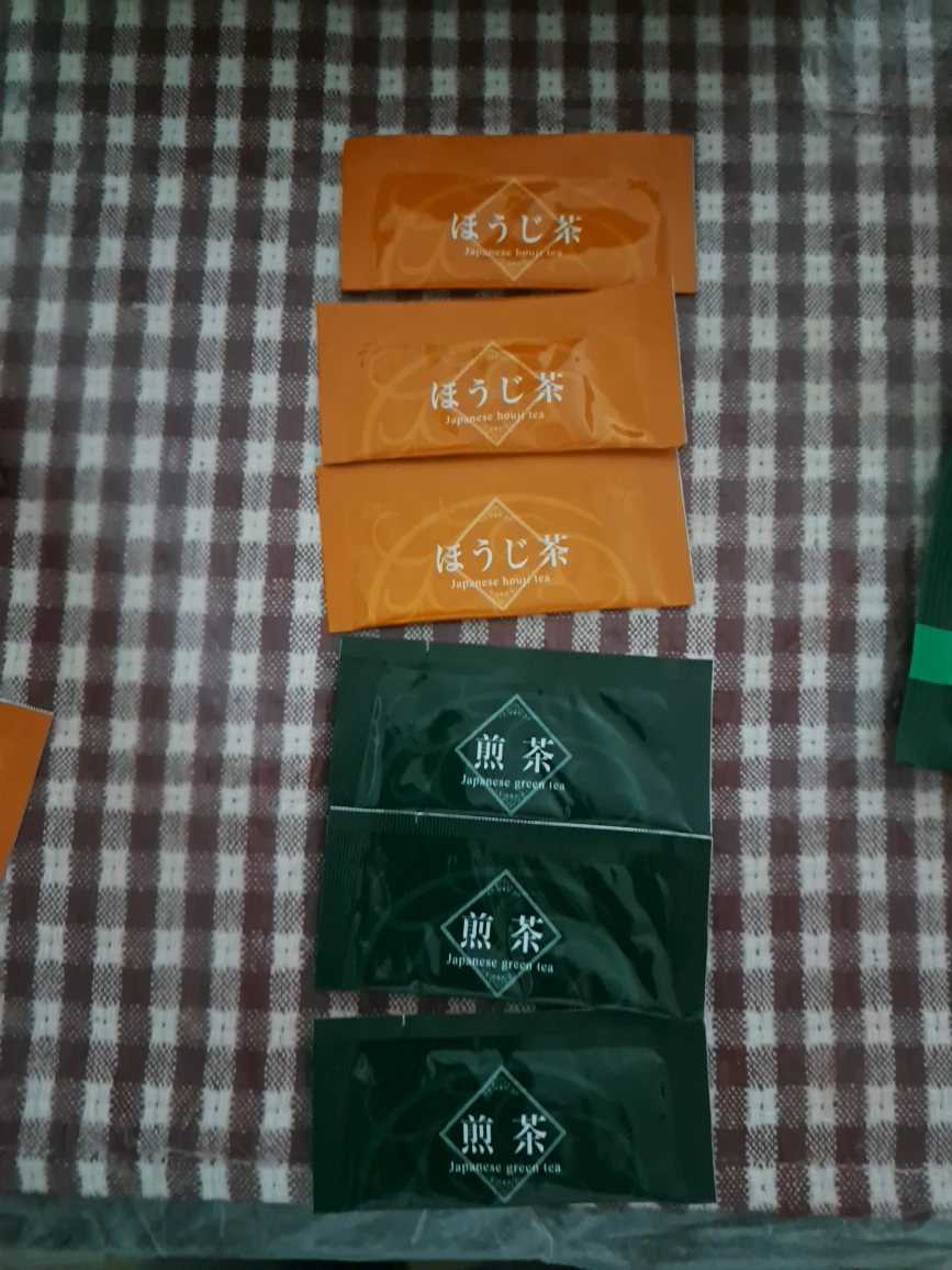 Japanese Hojicha & Green Tea Sachets