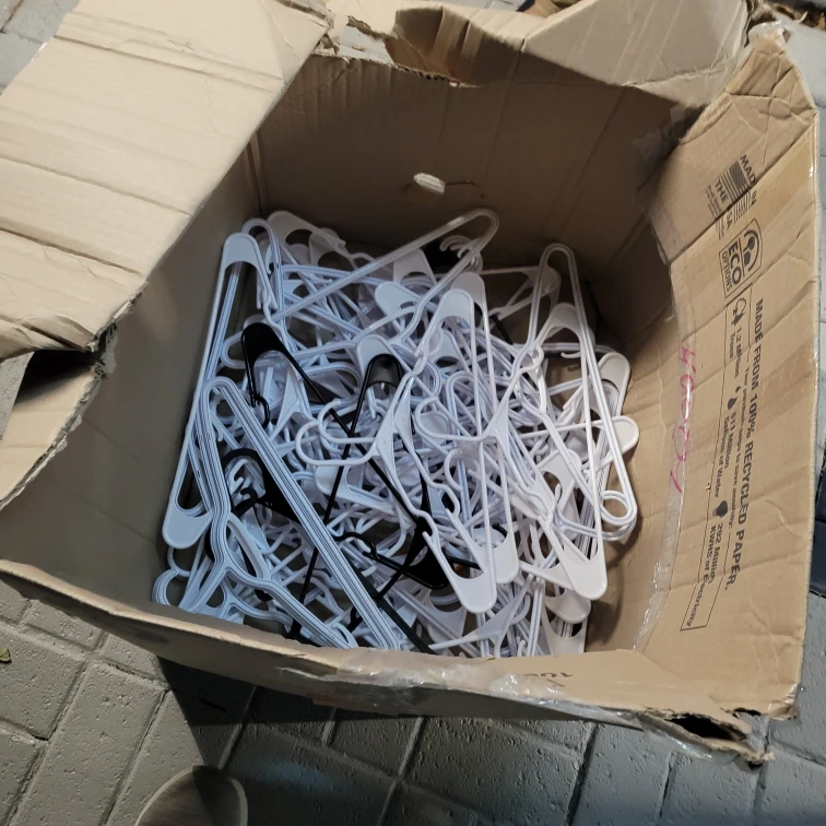 Box of Clothes Hangers - photo 3