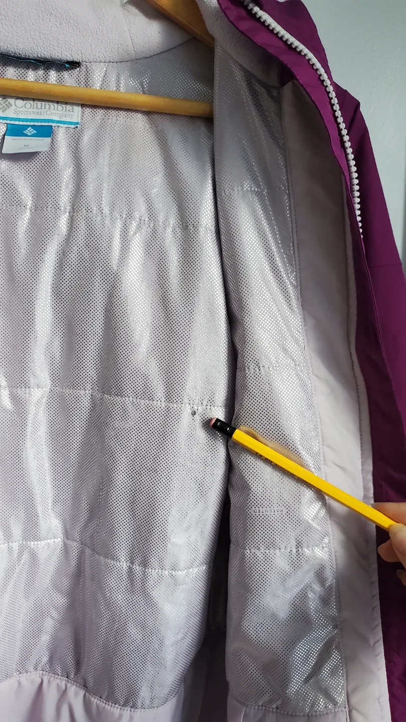 Columbia Girl's Omni Tech Winter Jacket Size M (10/12) image indicator(7)