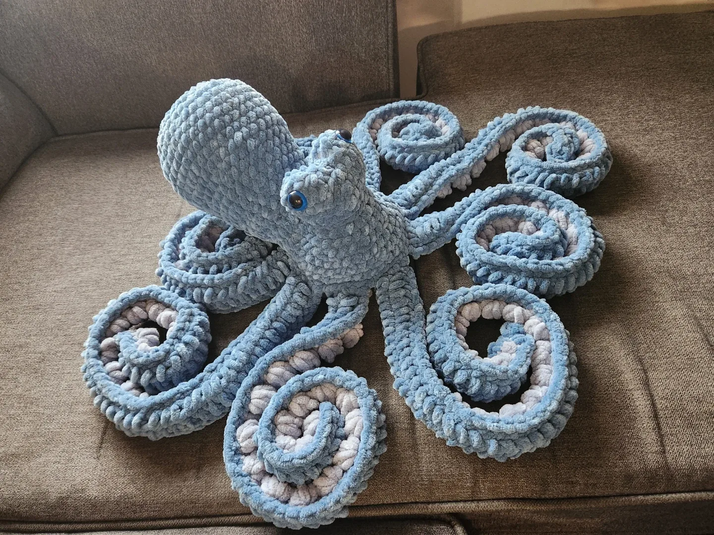 Handmade Crochet Octopus Plushie image indicator(4)