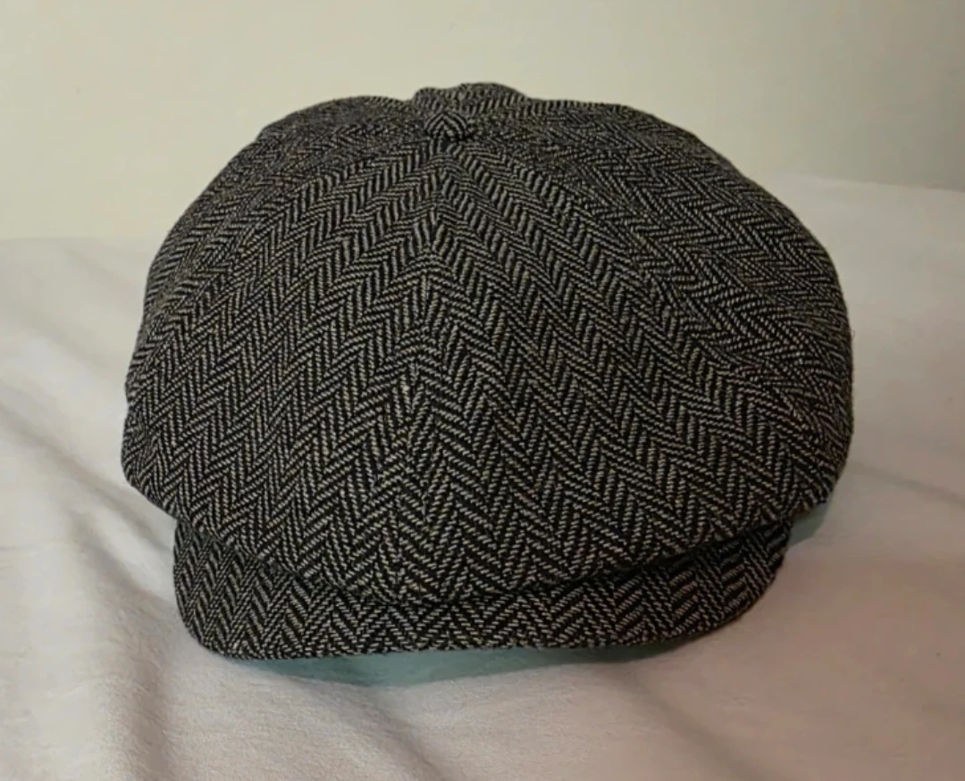 Brixton Herringbone Newsboy Cap - photo 2