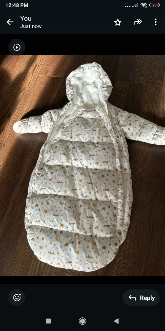 Baby Winter Sleeping Bag with Hood - photo 5