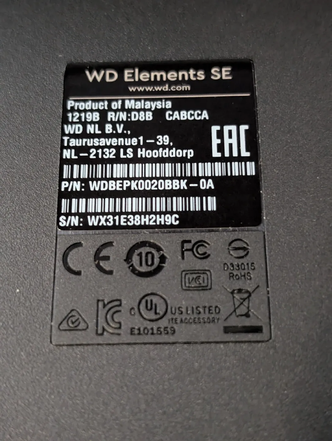 WD Elements SE 2TB Portable External Hard Drive - New image indicator(4)
