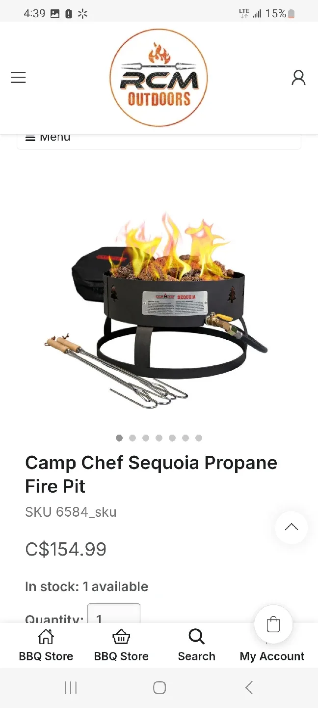 Camp Chef Sequoia Propane Fire Pit image indicator(5)