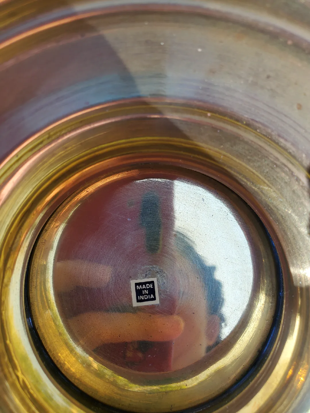 Vintage Brass Urn and Vase Set image indicator(6)