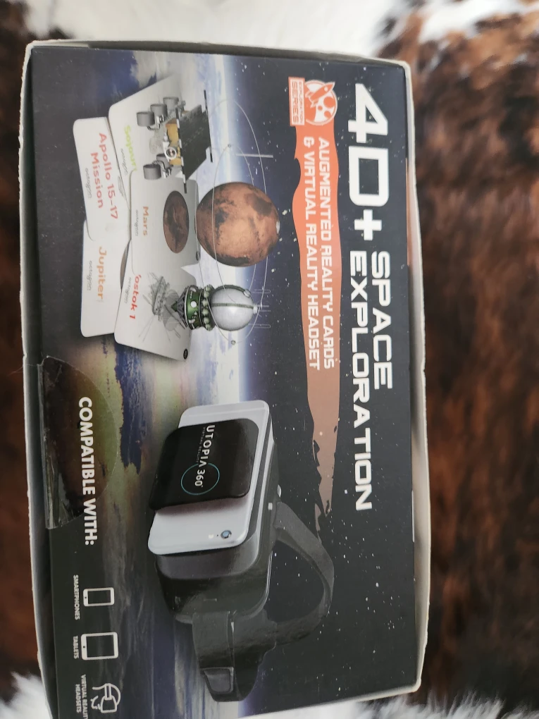 4D+ Space Exploration Augmented Reality Cards & VR Headset - photo 4