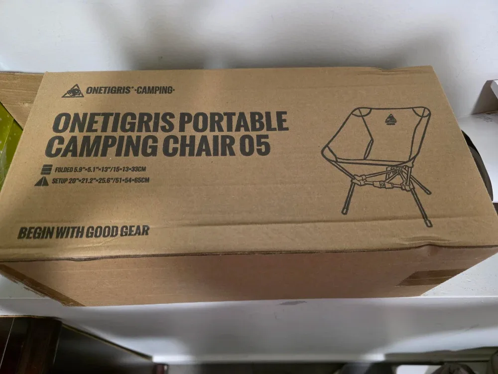 ONETIGRIS Camping Chair & Three Bears 2-Person Tent image indicator(8)